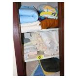 Contents of linen closet