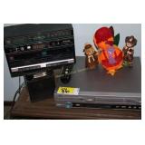 Night stanfd with RCA VCR/DVD, Stereo, etc
