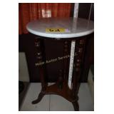 Marble Top Plant Stand