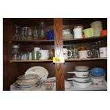 Contents of cupboard