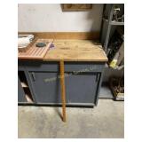 Blue Wooden Shop Cabinet 3