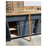 Blue Wooden Shop Cabinet 3