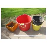 buckets & tote