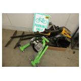 Kinetic stationary trainer & bike related items