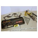 Tool tray with misc tools