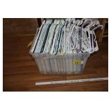Tote of hanger approx 18 dz