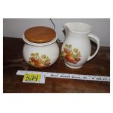 Hyolyn USA pitcher & cookie jar