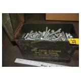 Ammo can with bolts