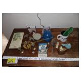 Kerr jelly jar, misc decor