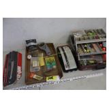 Fishing tackle box & tackle