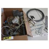 Cable, turn buckles, brackets, hinges