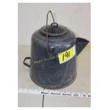 Enamel coffee pot