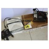 Jig saw, magnetic heater, vent fan