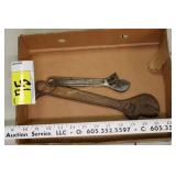 Plvmb adjustable end wrench 8"& 12"