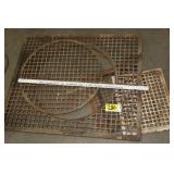 Antique floor grates