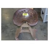 Tractor seat stool