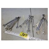 standard and metric wrenches