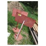 2 heavy metal stands