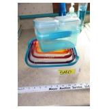 Storage containers w/lids