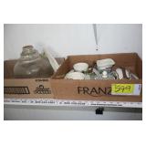 Ceramic serving pieces, grape design