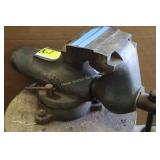 Wilson bullet 6" vice on barrel full of cement