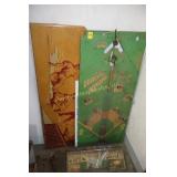 Antique Baseball game pieces