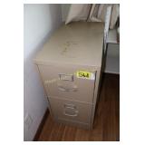 2 drawer filing cabinet