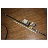 Barn door railing & hardware