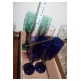 6 colored flutes