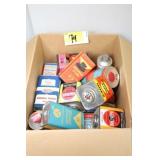 Vintage powder tins
