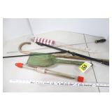 universal cleaning rod, shooting stick, cane,