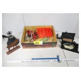 picture frames, bell, moose, shot shell light