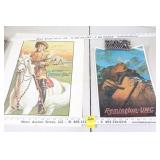 Vintage Buffalo Bill & Remington posters