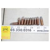 10 rds 38 Rimfire Antique Cartridges