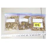 6mm-80 primed brass, 43 primed 1 fired brass, 32