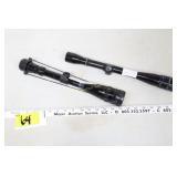 2 scopes - Redfield 6x18 4plex, Lyman 10X