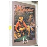 1988 Remington Muskrat Bullet Knife Poster