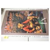 1988 Remington Muskrat Bullet Knife Poster