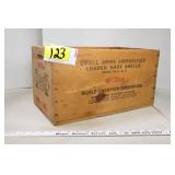 Western Super X Magnum 10ga vintage wooden box