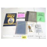 Misc. Gun, reloading, and history books.