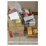 large assortment of shot shell casing & wads