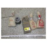 Assortment of lead shot