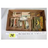 misc fishing lures - mainly vintage