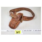 tooled leather holster George Lawrence Co