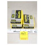 .22 cal .224 Spitzer bullets 2 full, 1 partial