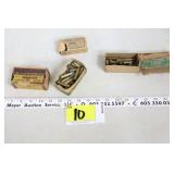 Various partial boxes of vintage ammo