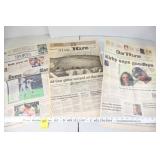 Vintage Newspapers Minnesota Twins