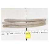 3 Lead tin bars for making bullets
