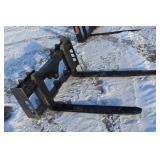 Pallet Forks, Bale spear, Receiver Hitch Mount