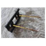 Bale Spear Skidloader Mount